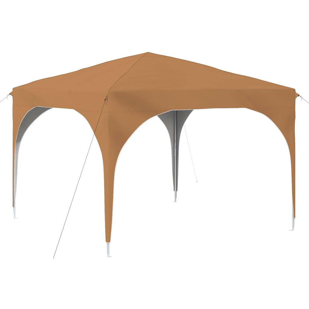 vidaXL Namiot imprezowy rozkładany 290 x 290 x 245 cm Beżowy