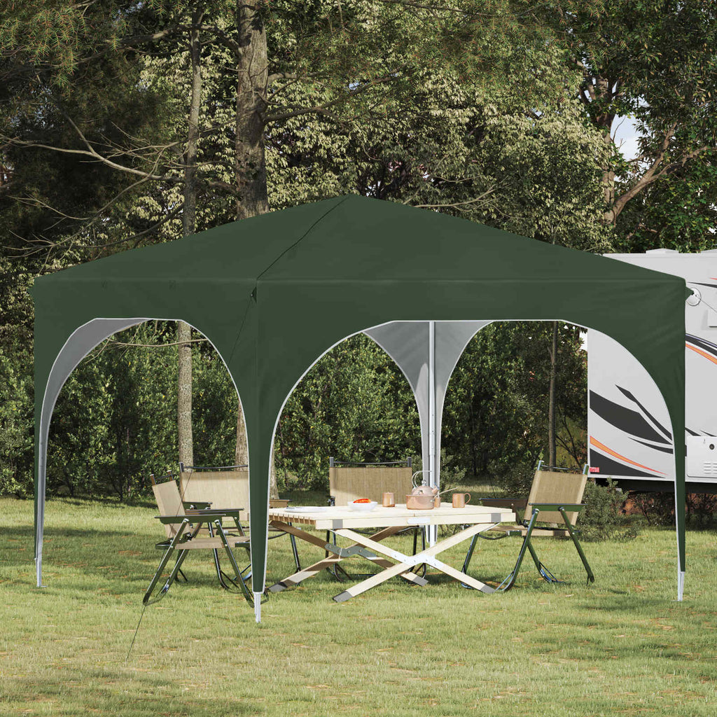 vidaXL Namiot imprezowy rozkładany 290 x 290 x 245 cm zielony