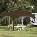 vidaXL Namiot imprezowy rozkładany 290 x 290 x 245 cm Ciemnoszary