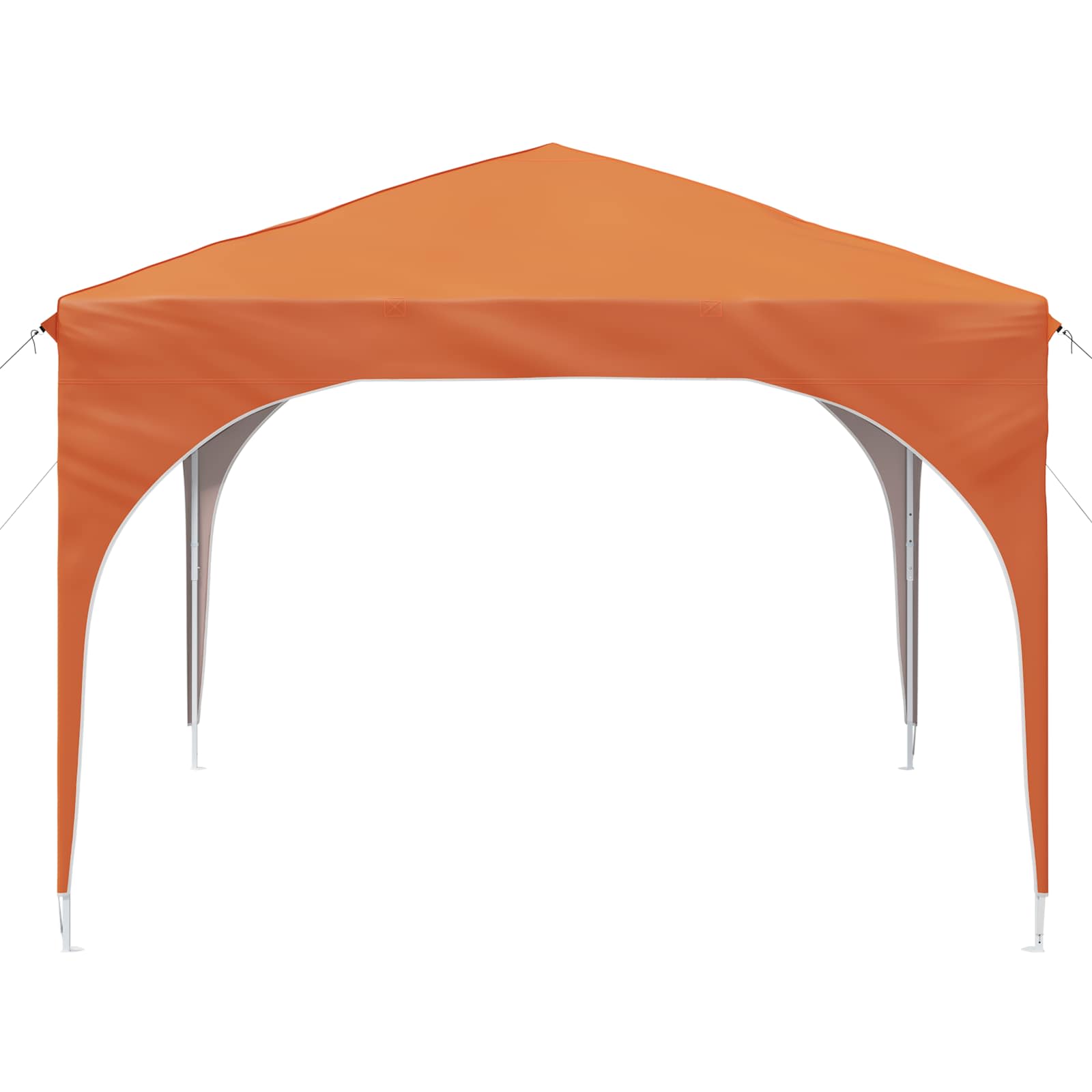vidaXL Namiot imprezowy rozkładany 290 x 290 x 245 cm pomarańczowy