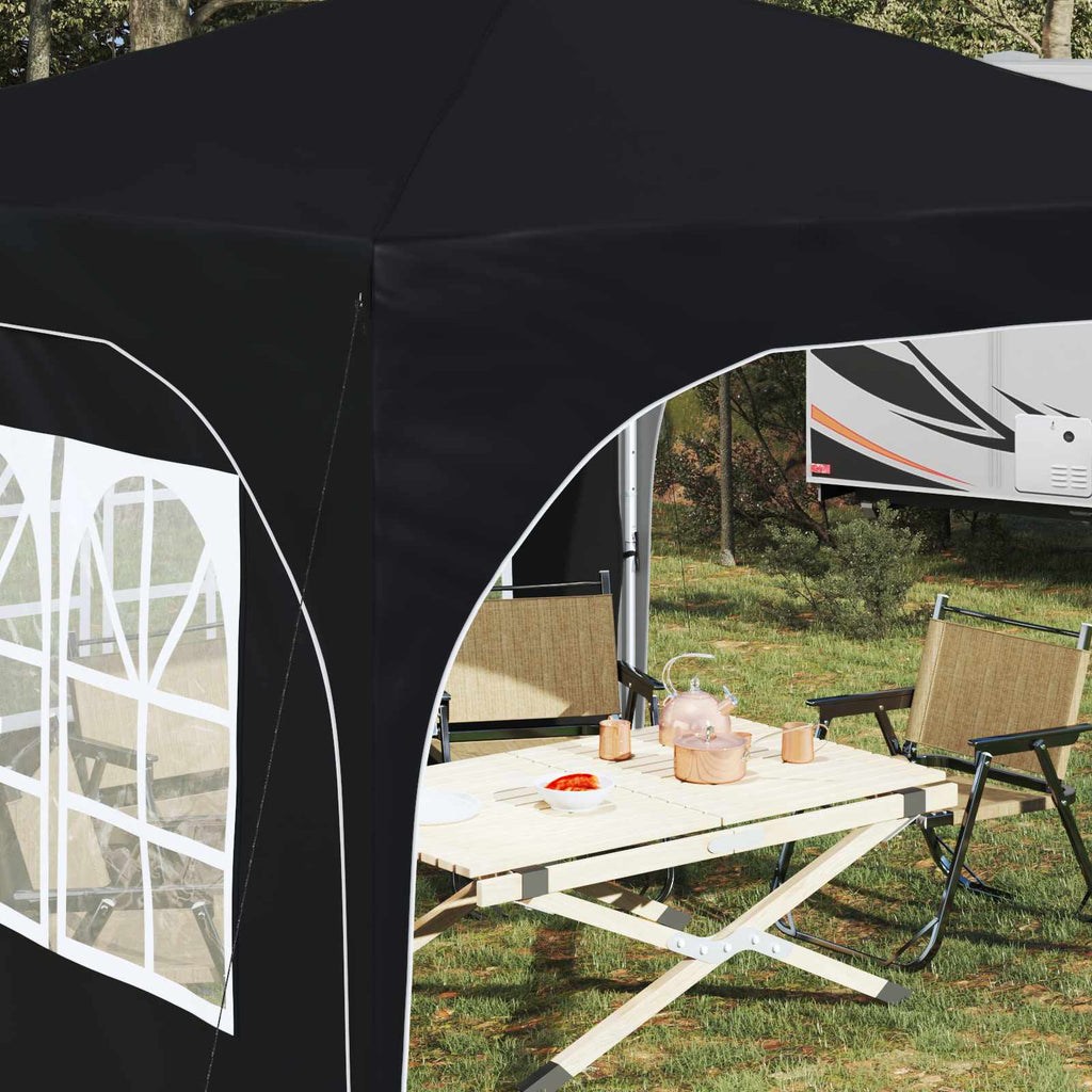 vidaXL Namiot imprezowy rozkładany 290 x 290 x 245 cm Antracyt