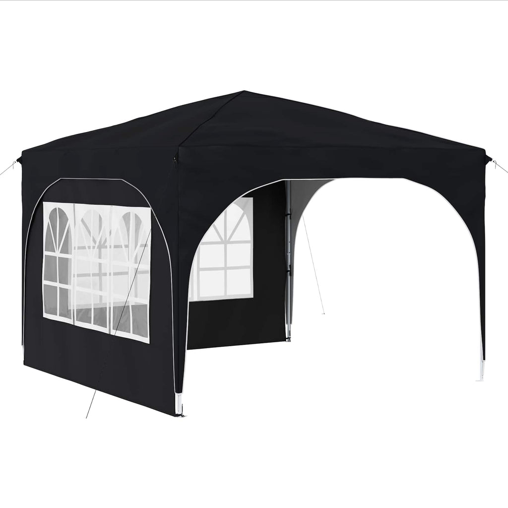 vidaXL Namiot imprezowy rozkładany 290 x 290 x 245 cm Antracyt