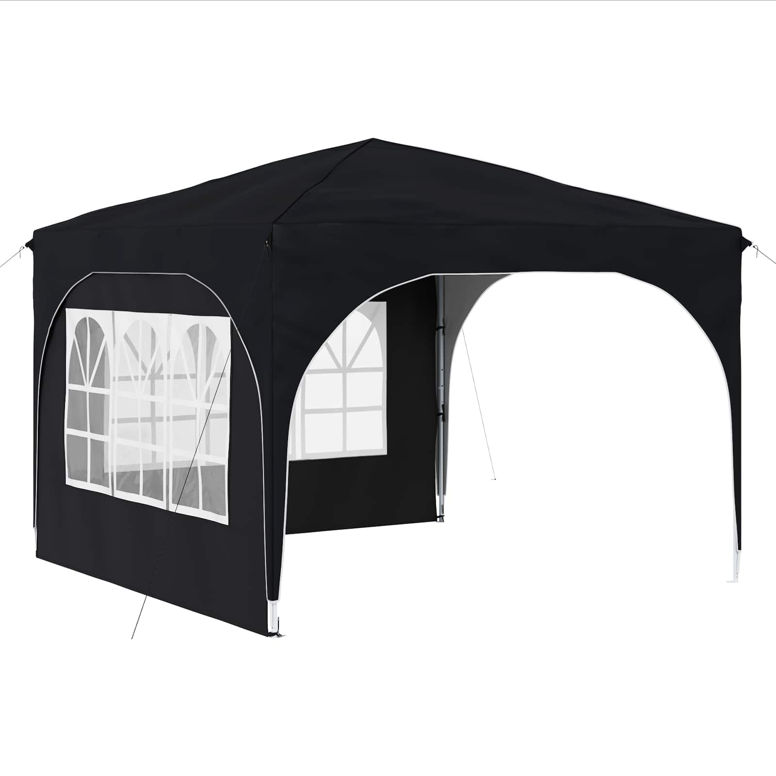 vidaXL Namiot imprezowy rozkładany 290 x 290 x 245 cm Antracyt