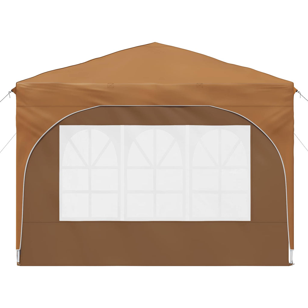 vidaXL Namiot imprezowy rozkładany 290 x 290 x 245 cm Beżowy