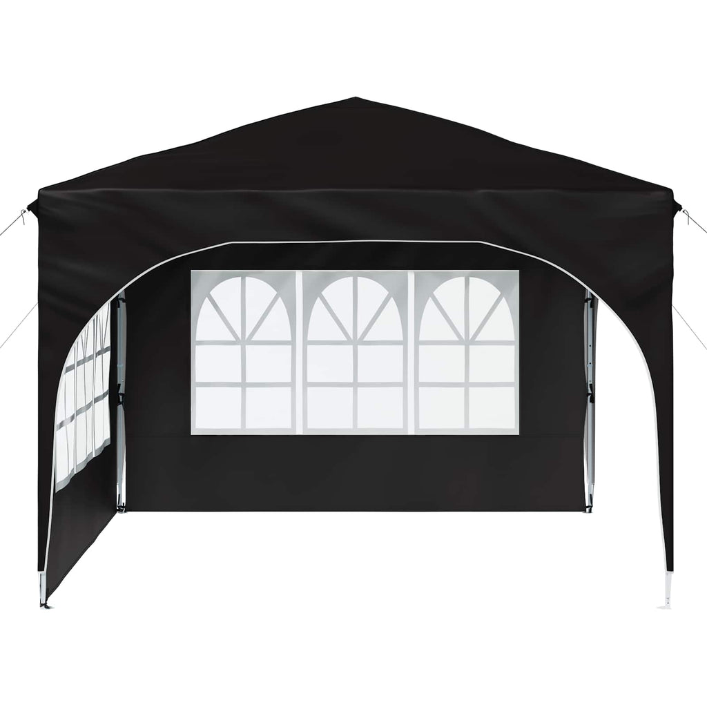 vidaXL Namiot imprezowy rozkładany 290 x 290 x 245 cm Czarny