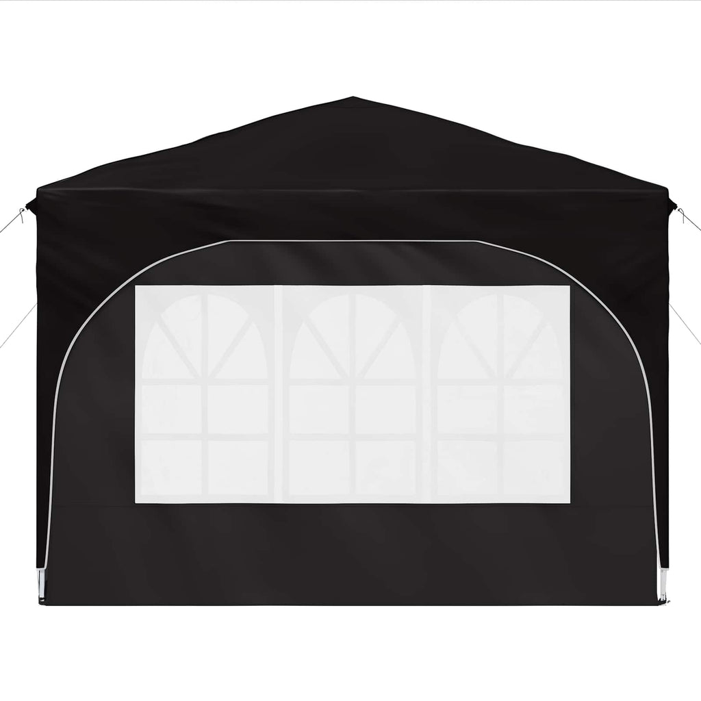 vidaXL Namiot imprezowy rozkładany 290 x 290 x 245 cm Czarny