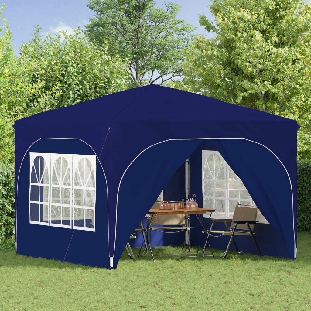 vidaXL Namiot imprezowy rozkładany 290 x 290 x 245 cm niebieski