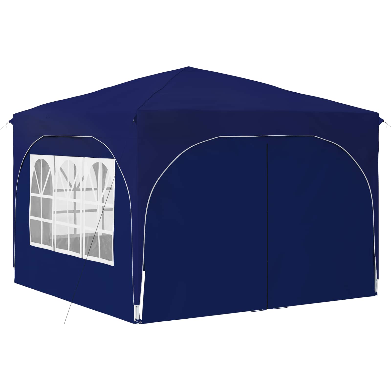 vidaXL Namiot imprezowy rozkładany 290 x 290 x 245 cm niebieski
