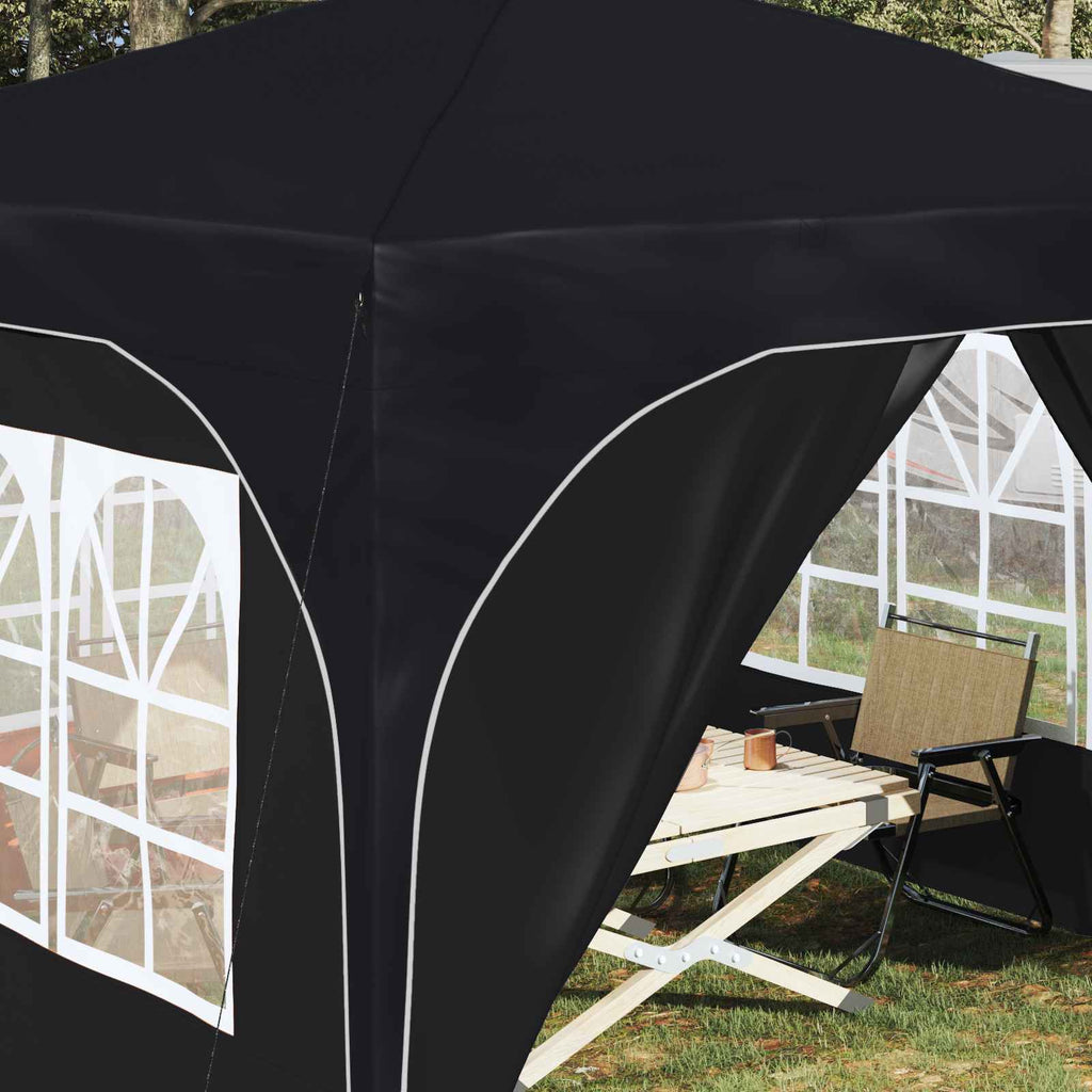 vidaXL Namiot imprezowy rozkładany 290 x 290 x 245 cm Antracyt