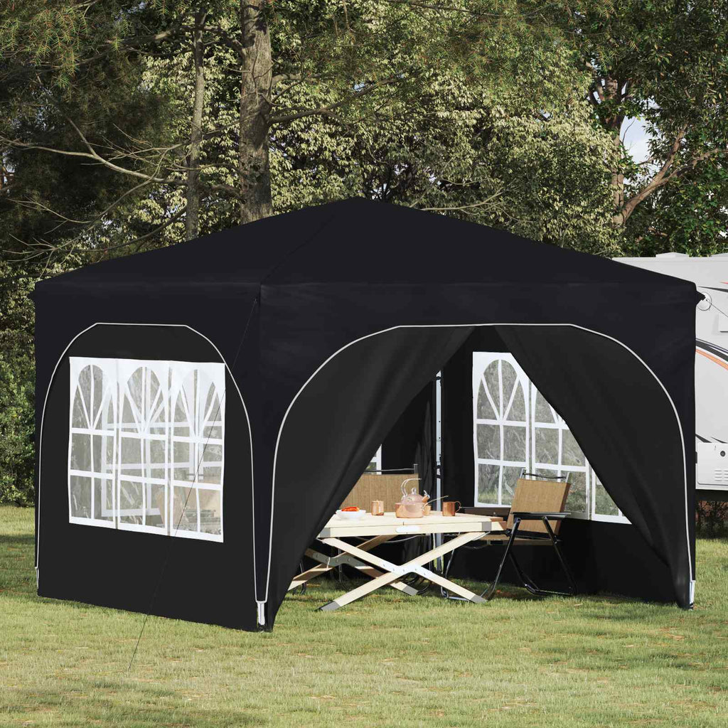 vidaXL Namiot imprezowy rozkładany 290 x 290 x 245 cm Antracyt