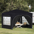 vidaXL Namiot imprezowy rozkładany 290 x 290 x 245 cm Antracyt