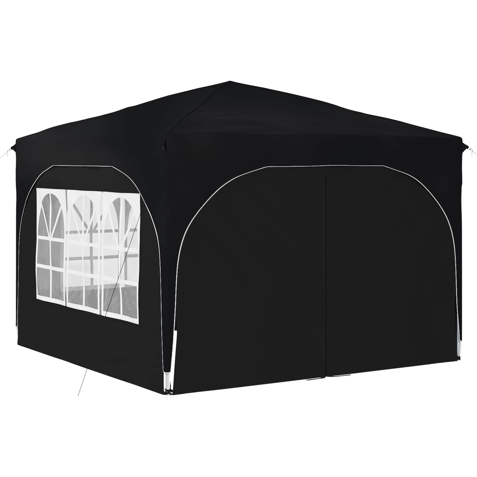 vidaXL Namiot imprezowy rozkładany 290 x 290 x 245 cm Antracyt