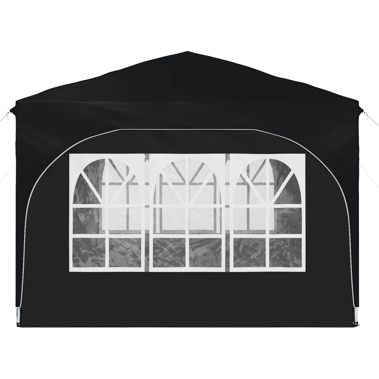 vidaXL Namiot imprezowy rozkładany 290 x 290 x 245 cm Antracyt