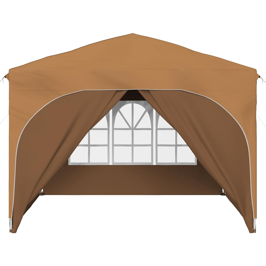 vidaXL Namiot imprezowy rozkładany 290 x 290 x 245 cm Beżowy
