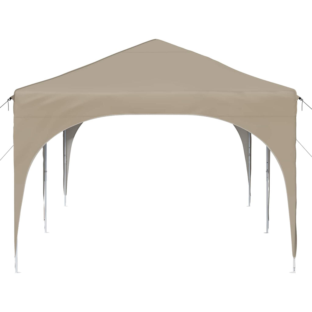 vidaXL Namiot imprezowy rozkładany 575 x 288 x 245 cm kremowy