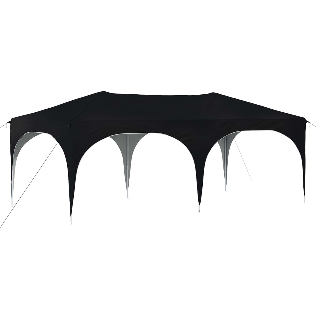vidaXL Namiot imprezowy rozkładany 575 x 288 x 245 cm antracytowy