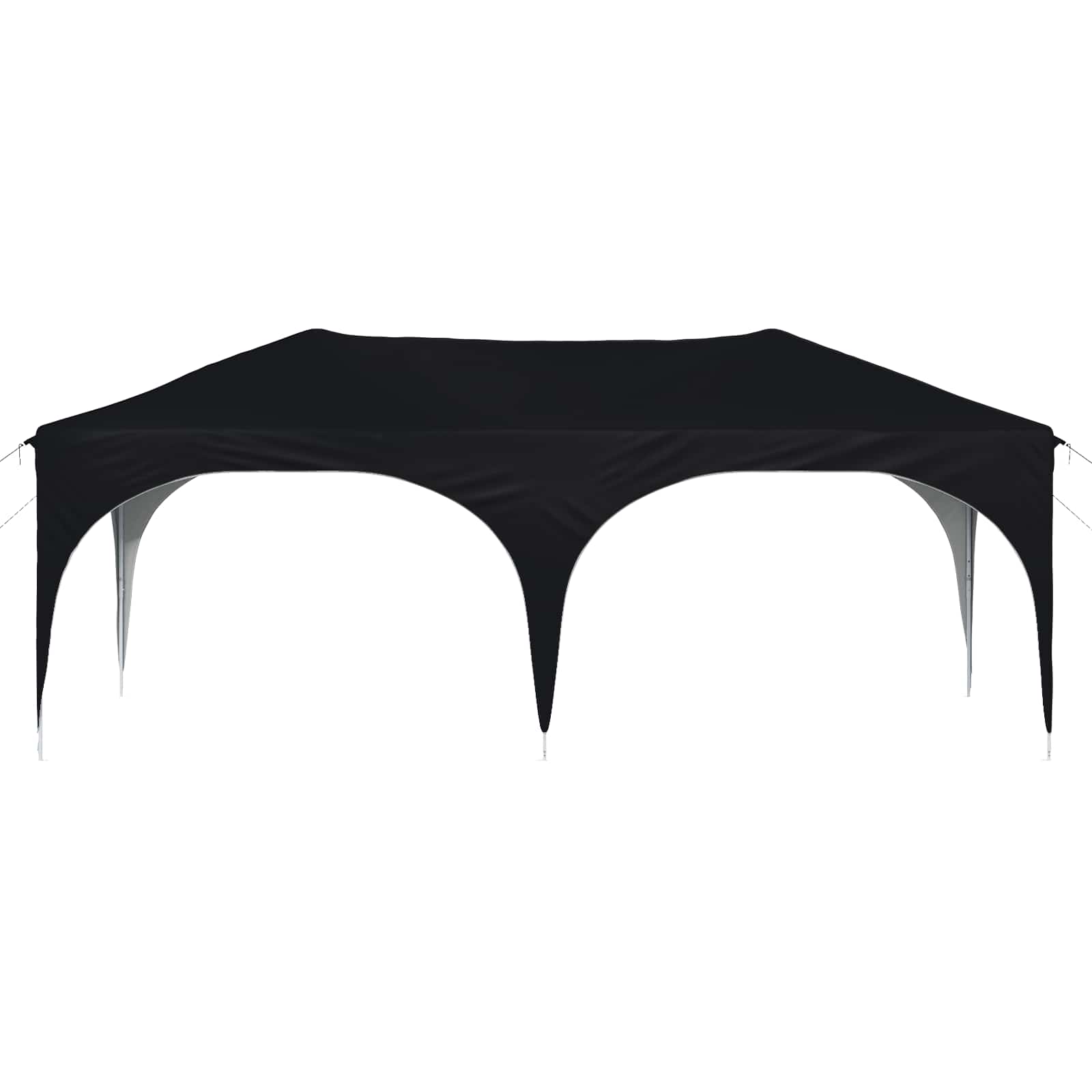 vidaXL Namiot imprezowy rozkładany 575 x 288 x 245 cm antracytowy