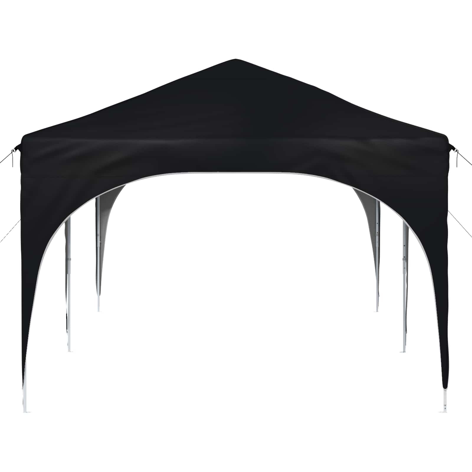 vidaXL Namiot imprezowy rozkładany 575 x 288 x 245 cm antracytowy