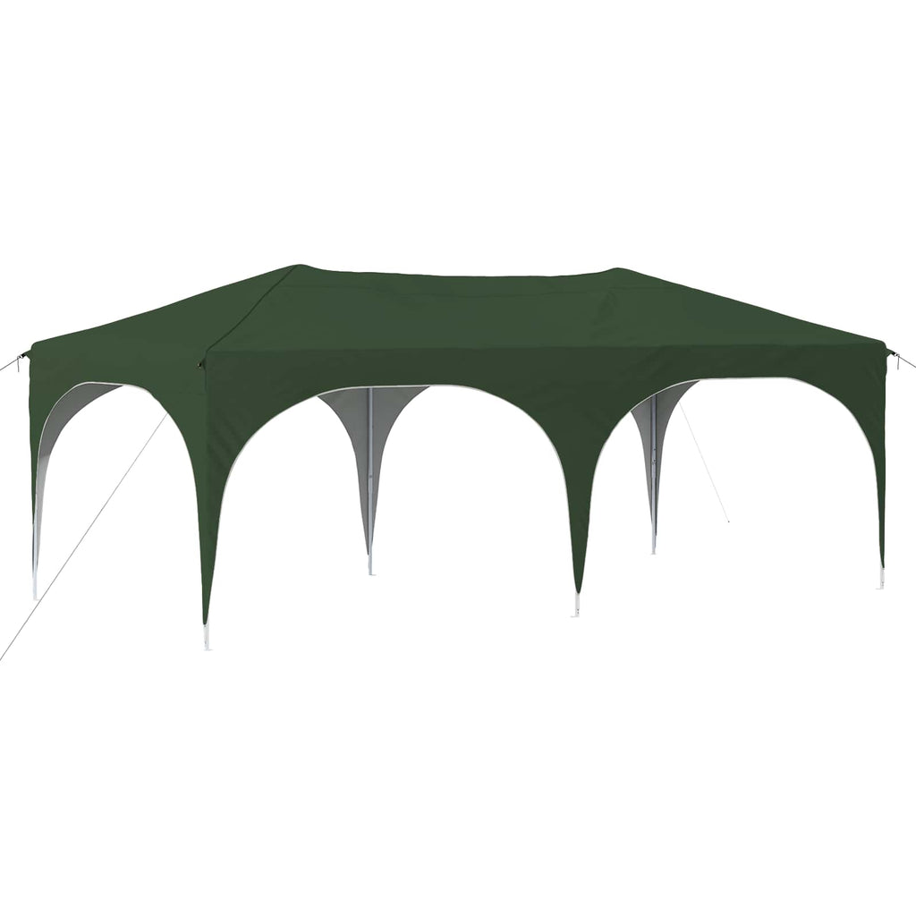 vidaXL Namiot imprezowy rozkładany 575 x 288 x 245 cm zielony