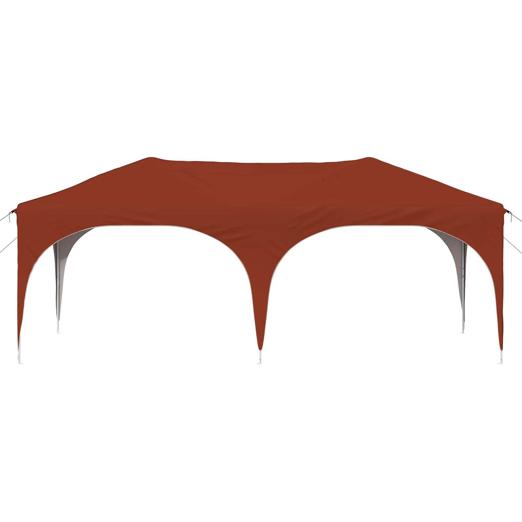 vidaXL Namiot imprezowy rozkładany 575 x 288 x 245 cm terakota