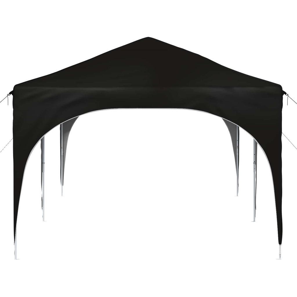 vidaXL Namiot imprezowy rozkładany 575 x 288 x 245 cm Czarny
