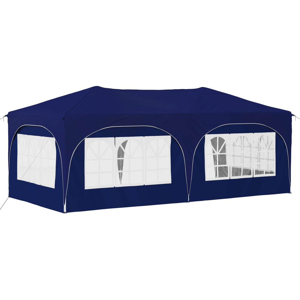 vidaXL Namiot imprezowy rozkładany 575 x 288 x 245 cm niebieski
