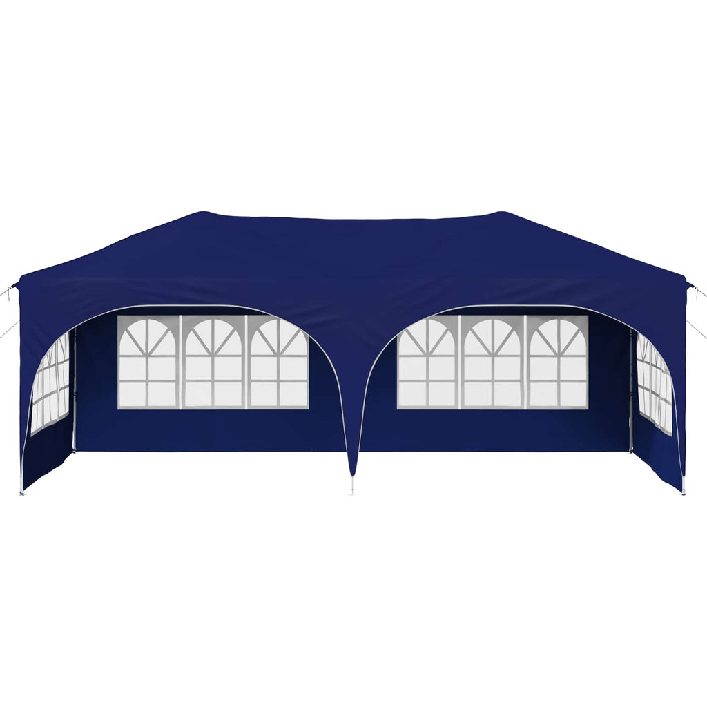 vidaXL Namiot imprezowy rozkładany 575 x 288 x 245 cm niebieski