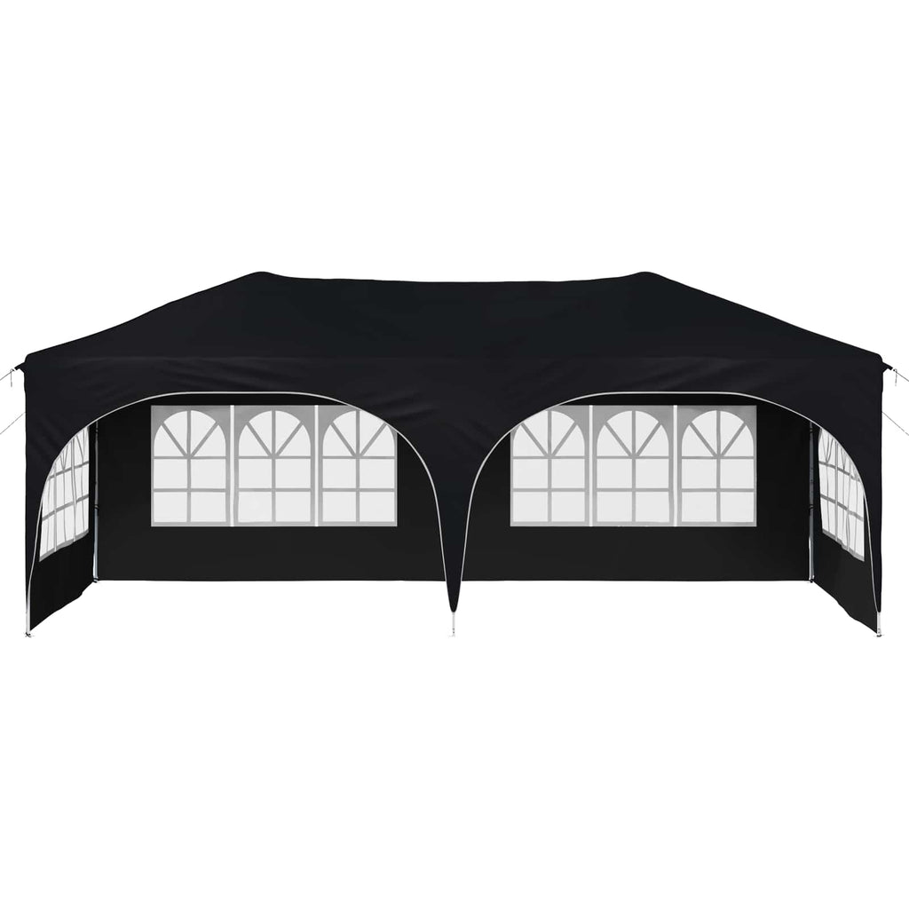 vidaXL Namiot imprezowy rozkładany 575 x 288 x 245 cm antracytowy