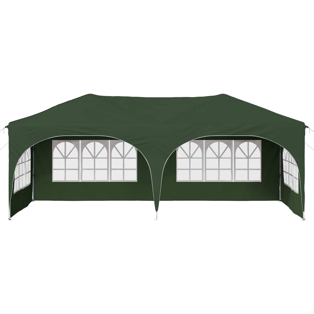 vidaXL Namiot imprezowy rozkładany 575 x 288 x 245 cm zielony