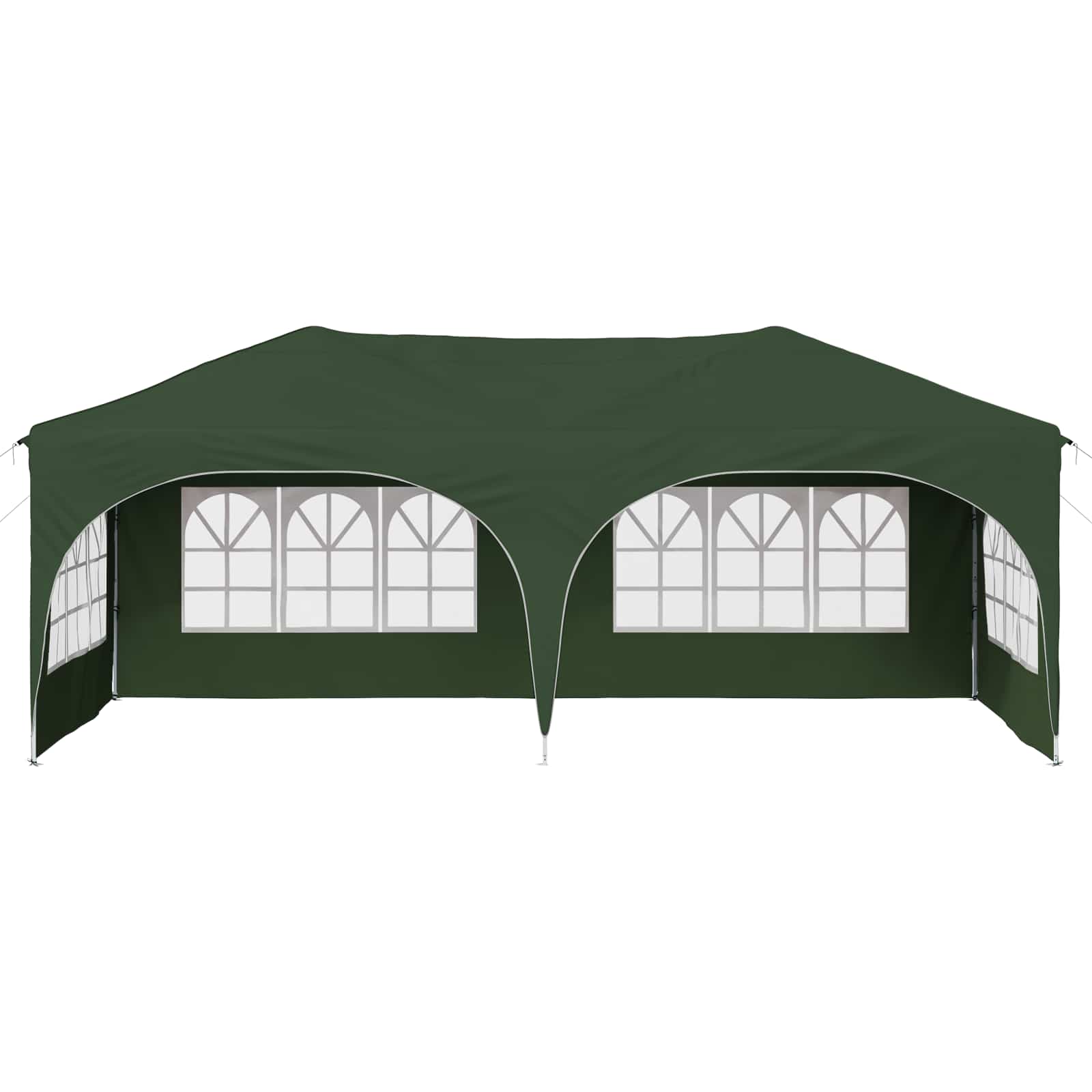 vidaXL Namiot imprezowy rozkładany 575 x 288 x 245 cm zielony
