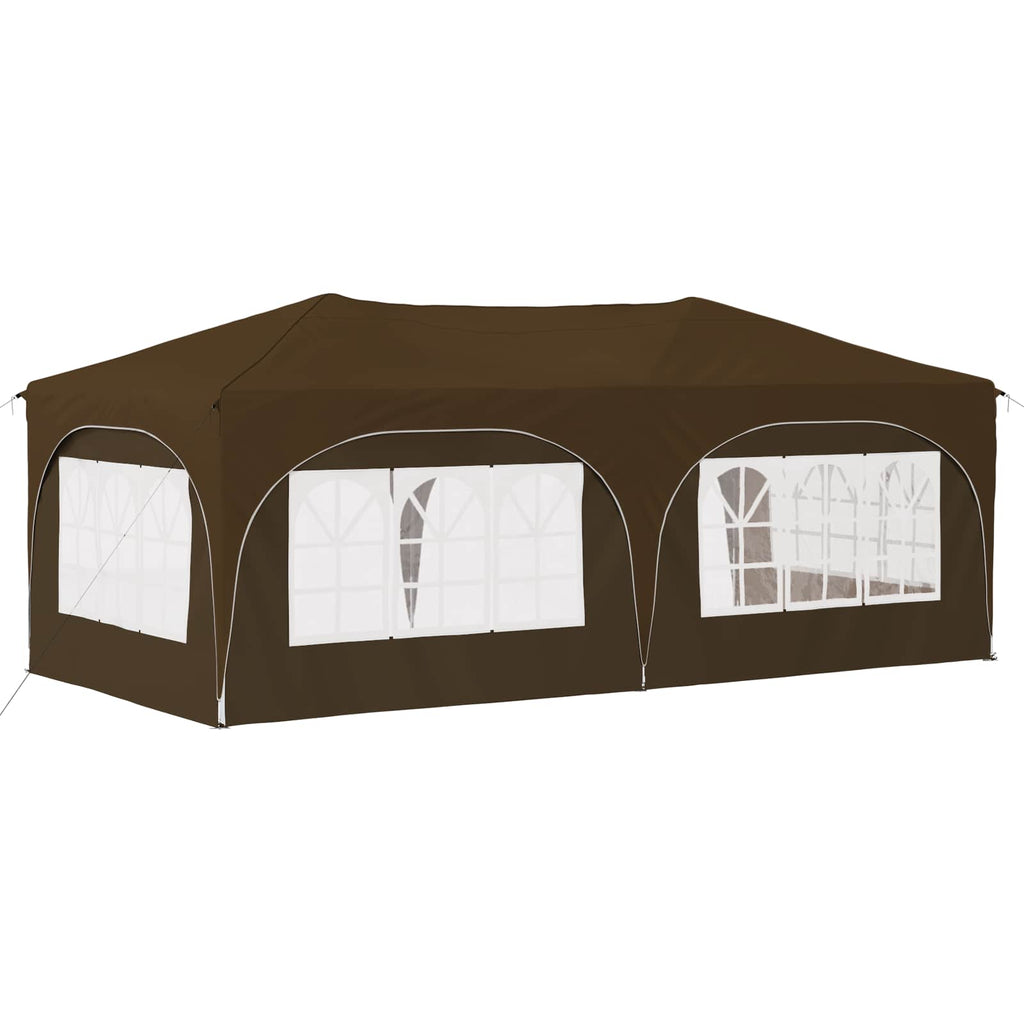 vidaXL Namiot imprezowy rozkładany 575 x 288 x 245 cm Ciemnoszary