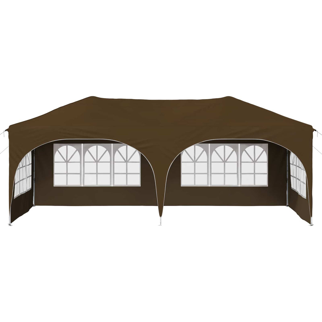 vidaXL Namiot imprezowy rozkładany 575 x 288 x 245 cm Ciemnoszary