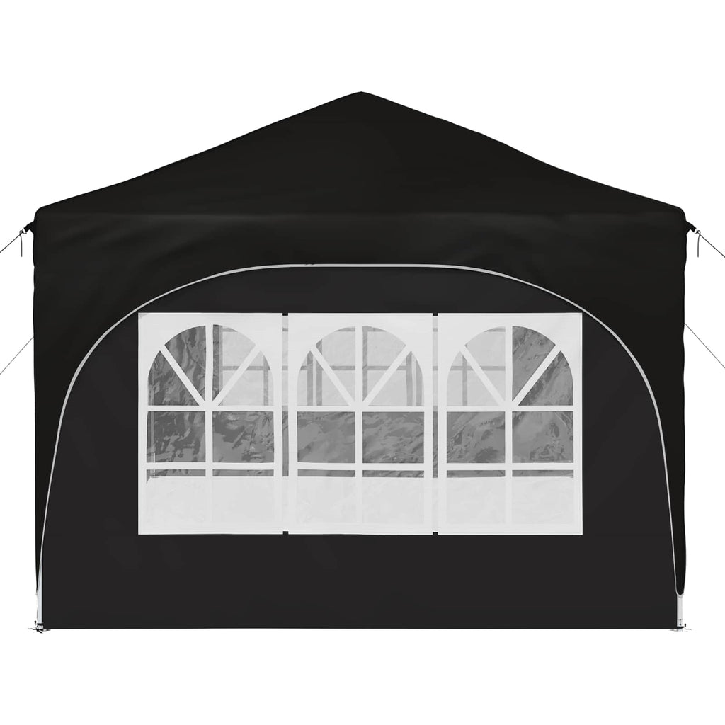 vidaXL Namiot imprezowy rozkładany 575 x 288 x 245 cm Czarny