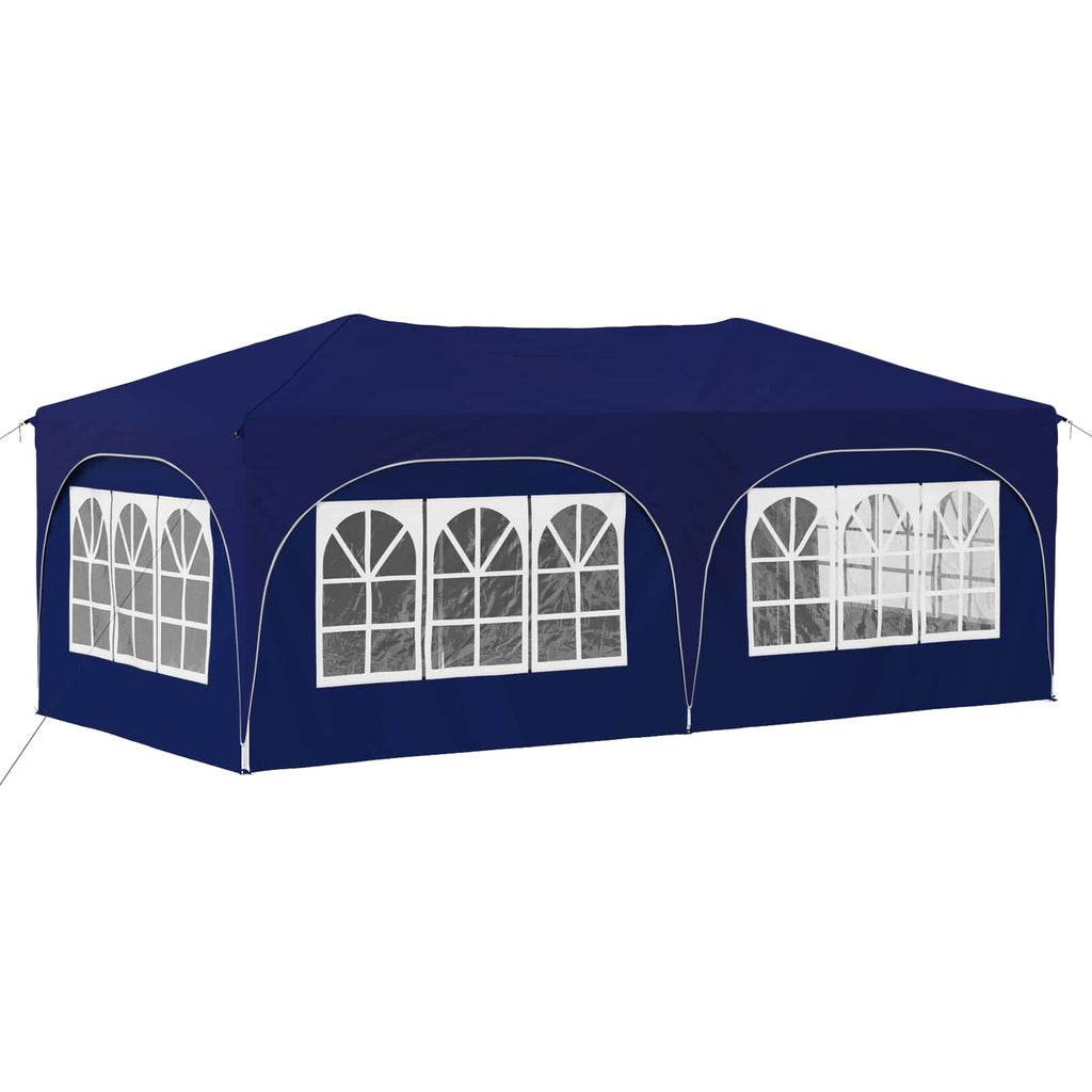 vidaXL Namiot imprezowy rozkładany 575 x 288 x 245 cm niebieski