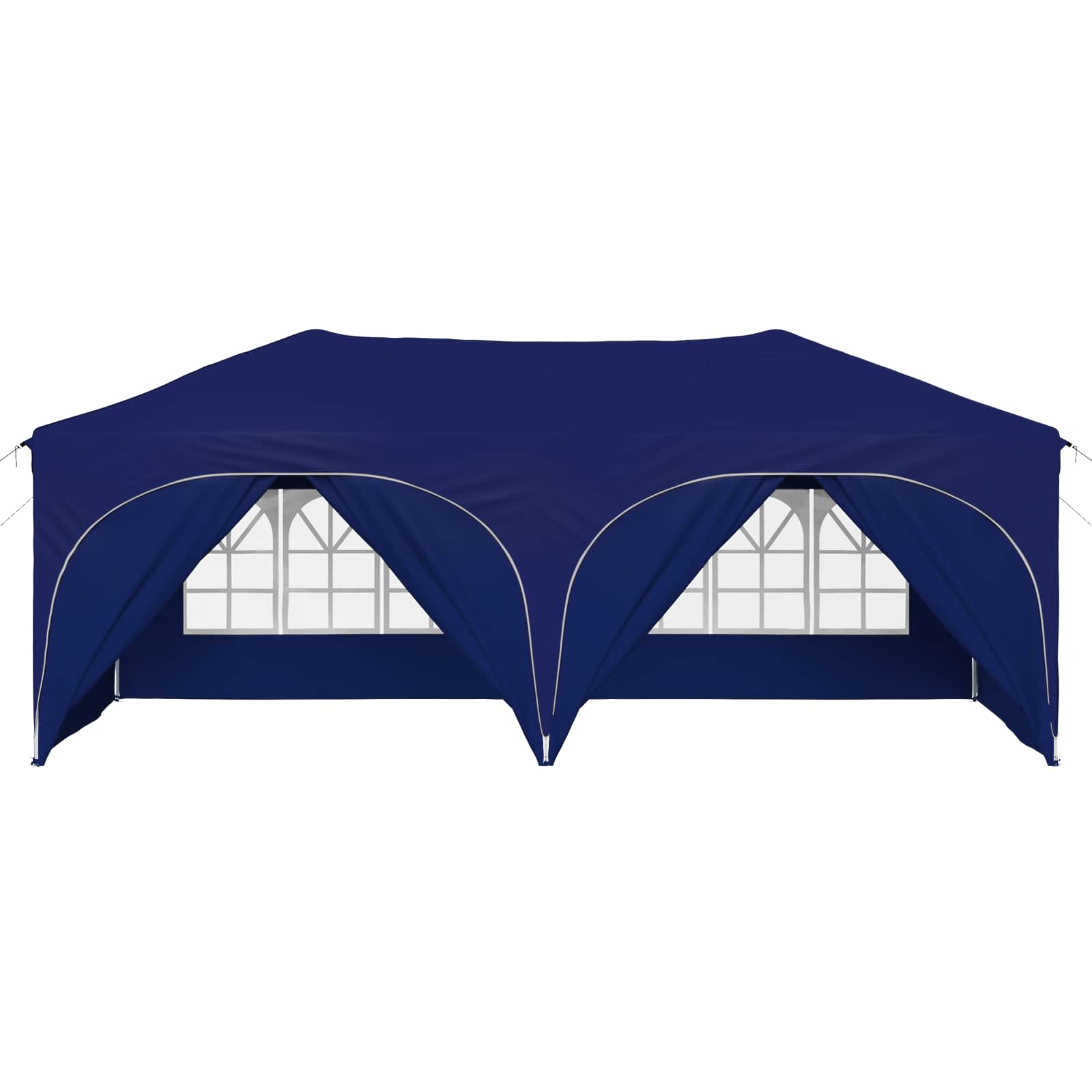 vidaXL Namiot imprezowy rozkładany 575 x 288 x 245 cm niebieski