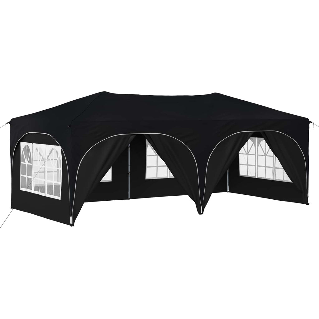 vidaXL Namiot imprezowy rozkładany 575 x 288 x 245 cm antracytowy
