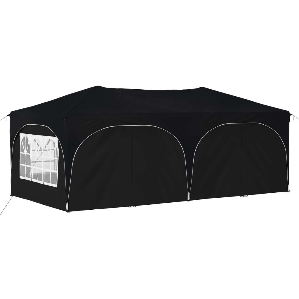 vidaXL Namiot imprezowy rozkładany 575 x 288 x 245 cm antracytowy