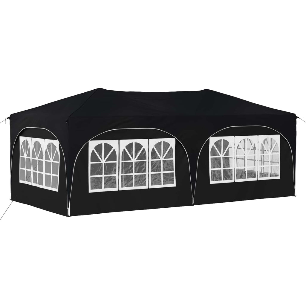 vidaXL Namiot imprezowy rozkładany 575 x 288 x 245 cm antracytowy