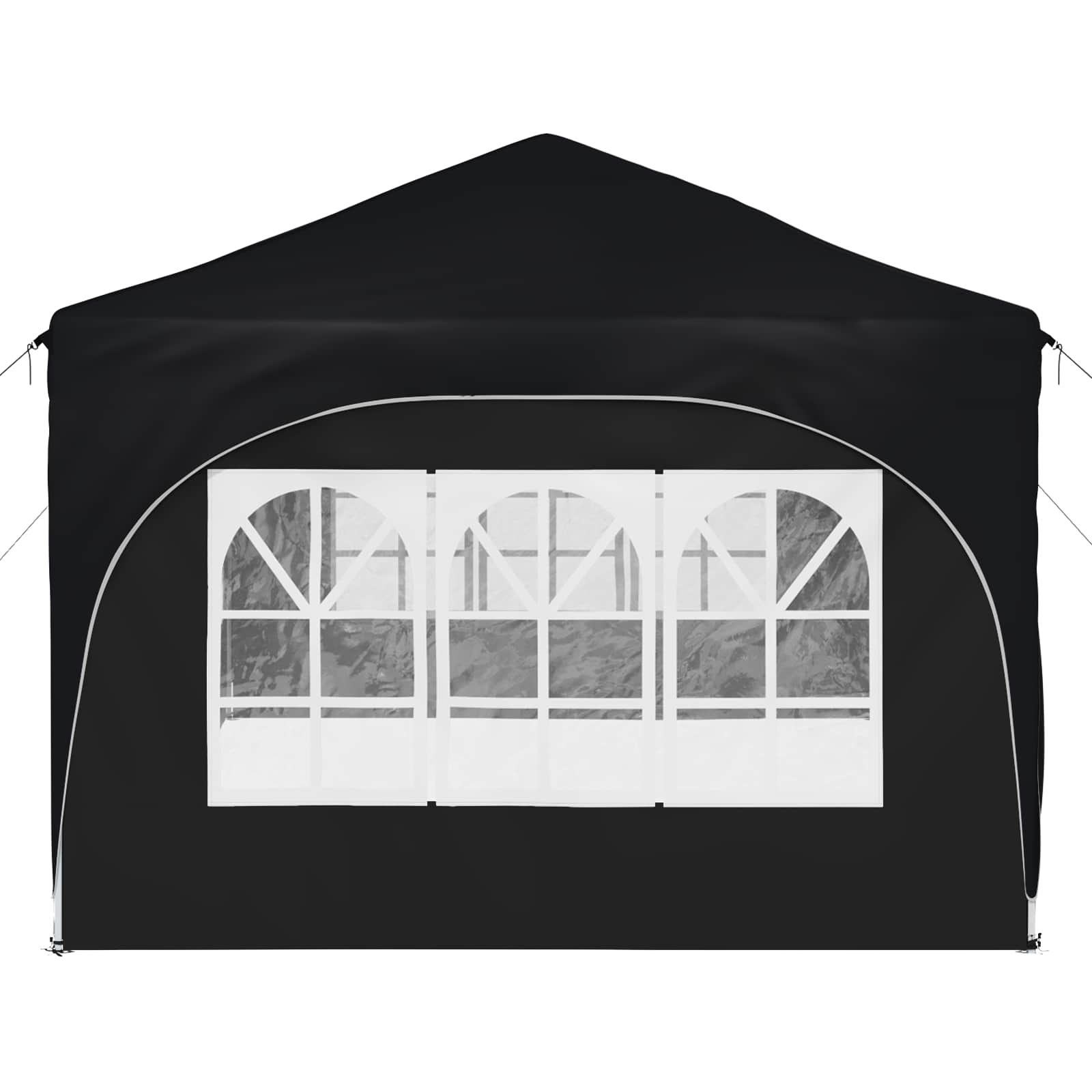 vidaXL Namiot imprezowy rozkładany 575 x 288 x 245 cm antracytowy