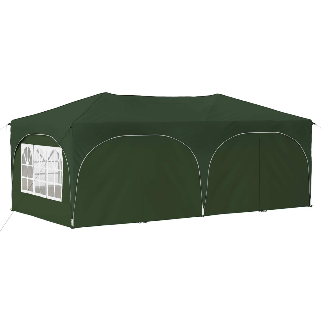 vidaXL Namiot imprezowy rozkładany 575 x 288 x 245 cm zielony