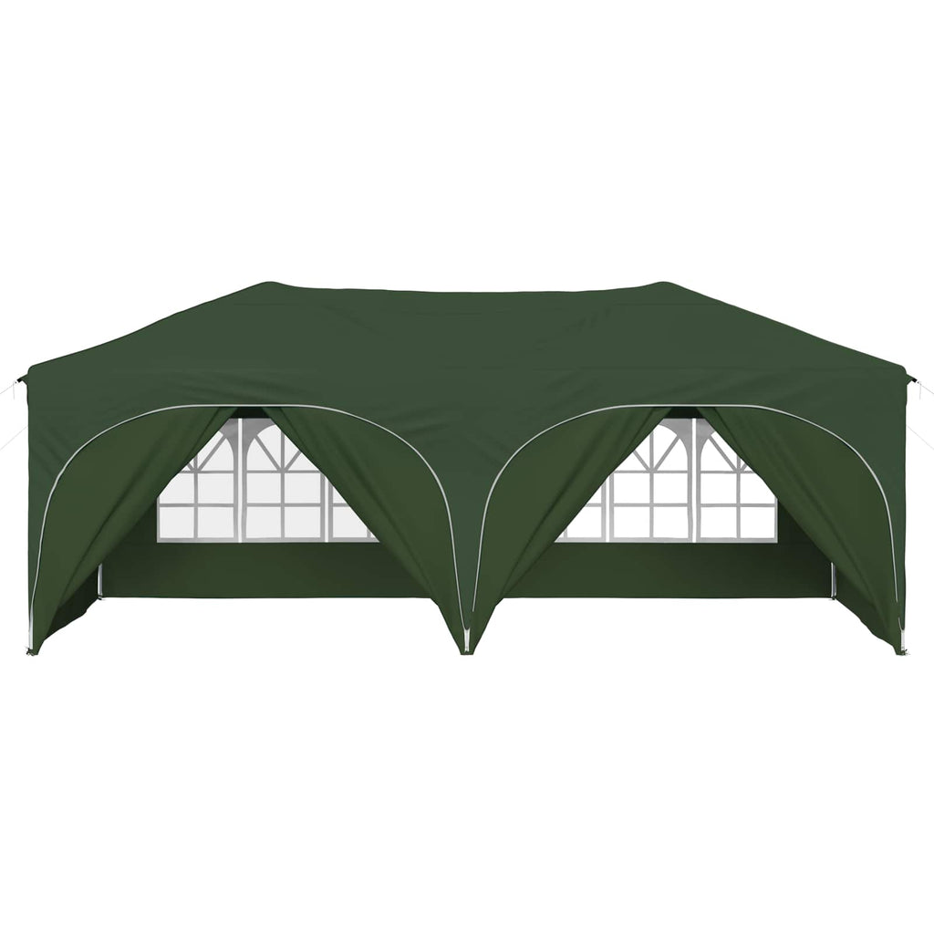 vidaXL Namiot imprezowy rozkładany 575 x 288 x 245 cm zielony
