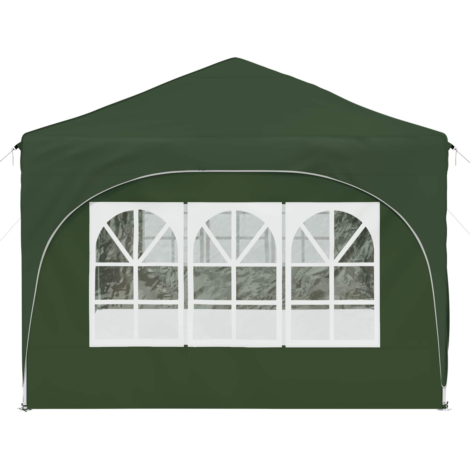 vidaXL Namiot imprezowy rozkładany 575 x 288 x 245 cm zielony