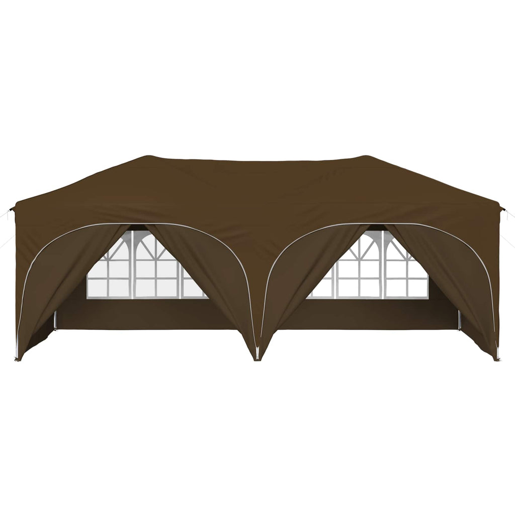 vidaXL Namiot imprezowy rozkładany 575 x 288 x 245 cm Ciemnoszary
