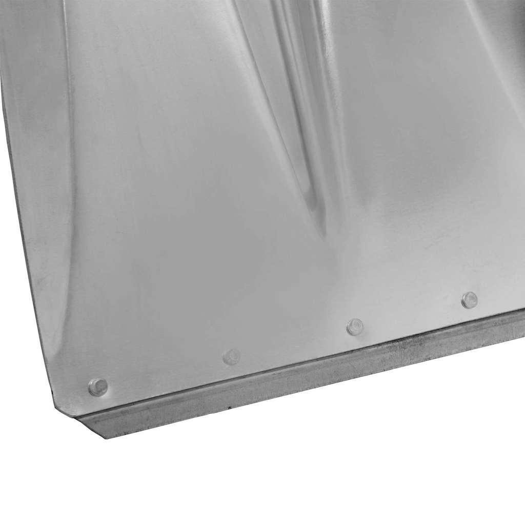 vidaXL Głowica łopaty Srebrny 43 x 32,5 cm Aluminium