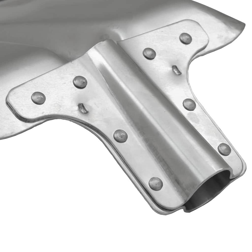 vidaXL Głowica łopaty 4 pcs Srebrny 43 x 32,5 cm Aluminium