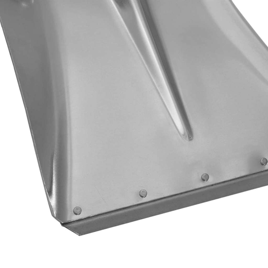 vidaXL Głowica łopaty Srebrny 45 x 38 cm Aluminium
