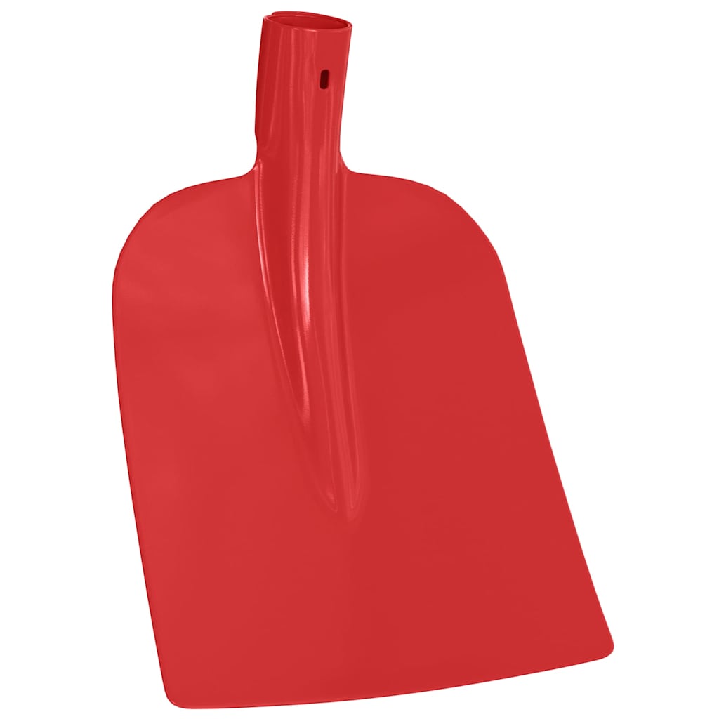 vidaXL Głowica łopaty Czerwony 32 x 24,5 cm Stal malowana proszkowo
