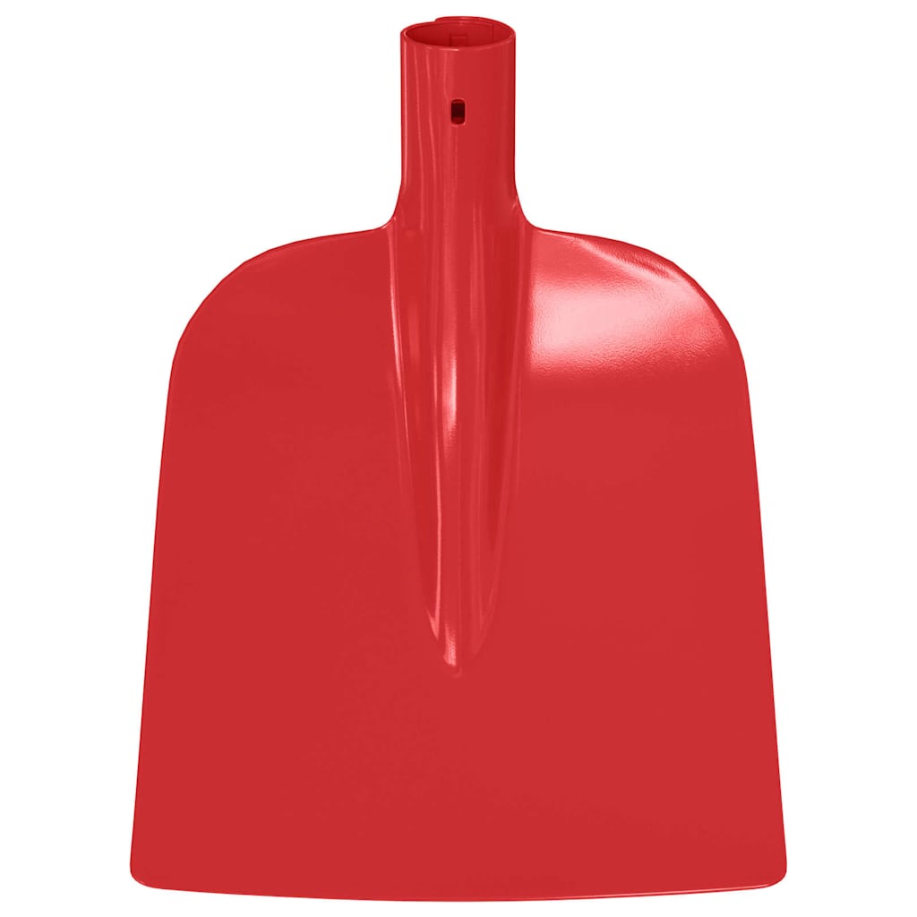vidaXL Głowica łopaty Czerwony 32 x 24,5 cm Stal malowana proszkowo