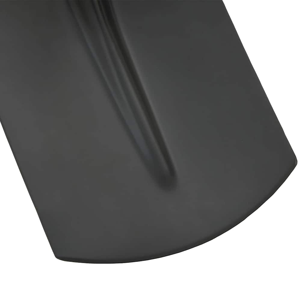 vidaXL Głowica łopaty Czarny 34,5 x 24 cm Stal malowana proszkowo