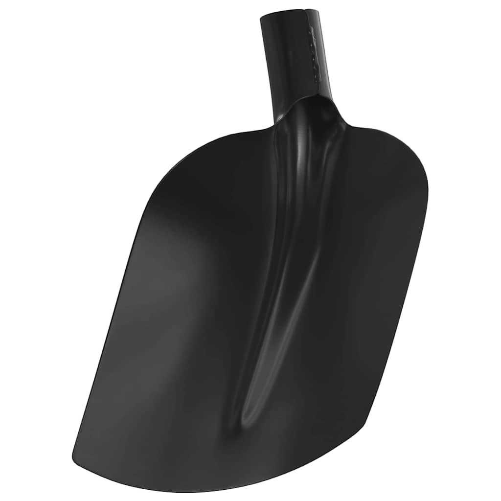 vidaXL Głowica łopaty Czarny 34,5 x 24 cm Stal malowana proszkowo
